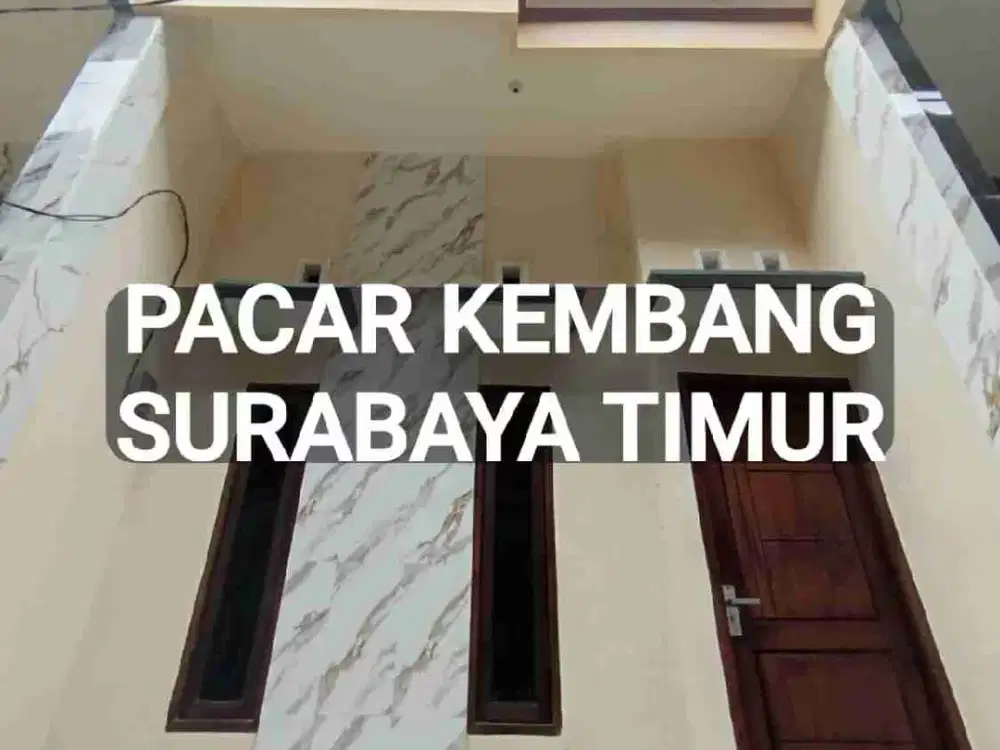 Rumah Baru siap Huni di Pacar Kembang, Tambaksari, Sby Timur