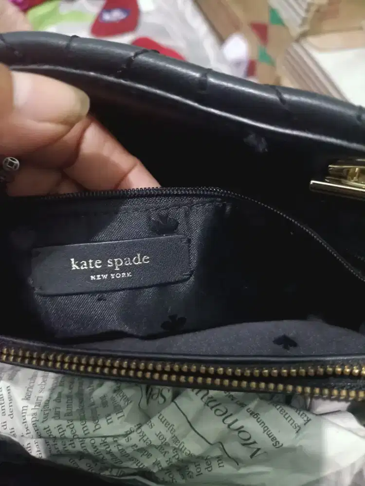 Tas Kate spade kulit asli Coach fossil
