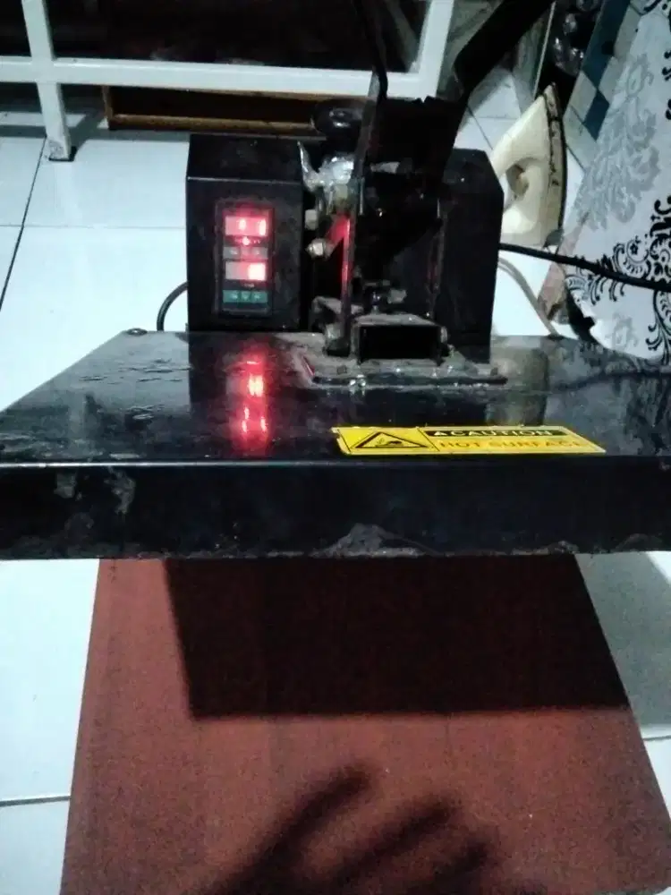 MESIN PRES SABLON 40X40CM 900 WATT JUAL MURAH