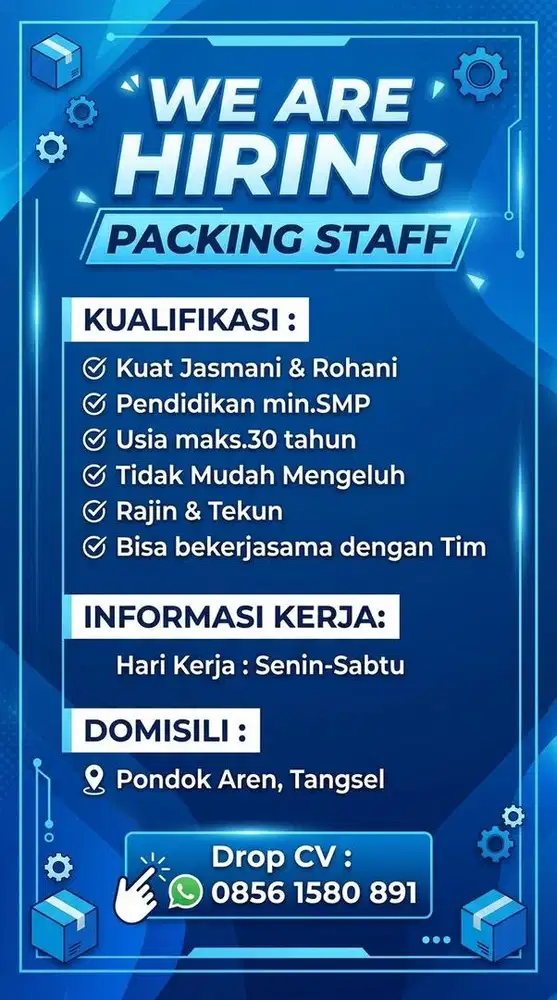 LOKER PACKING DAKRON