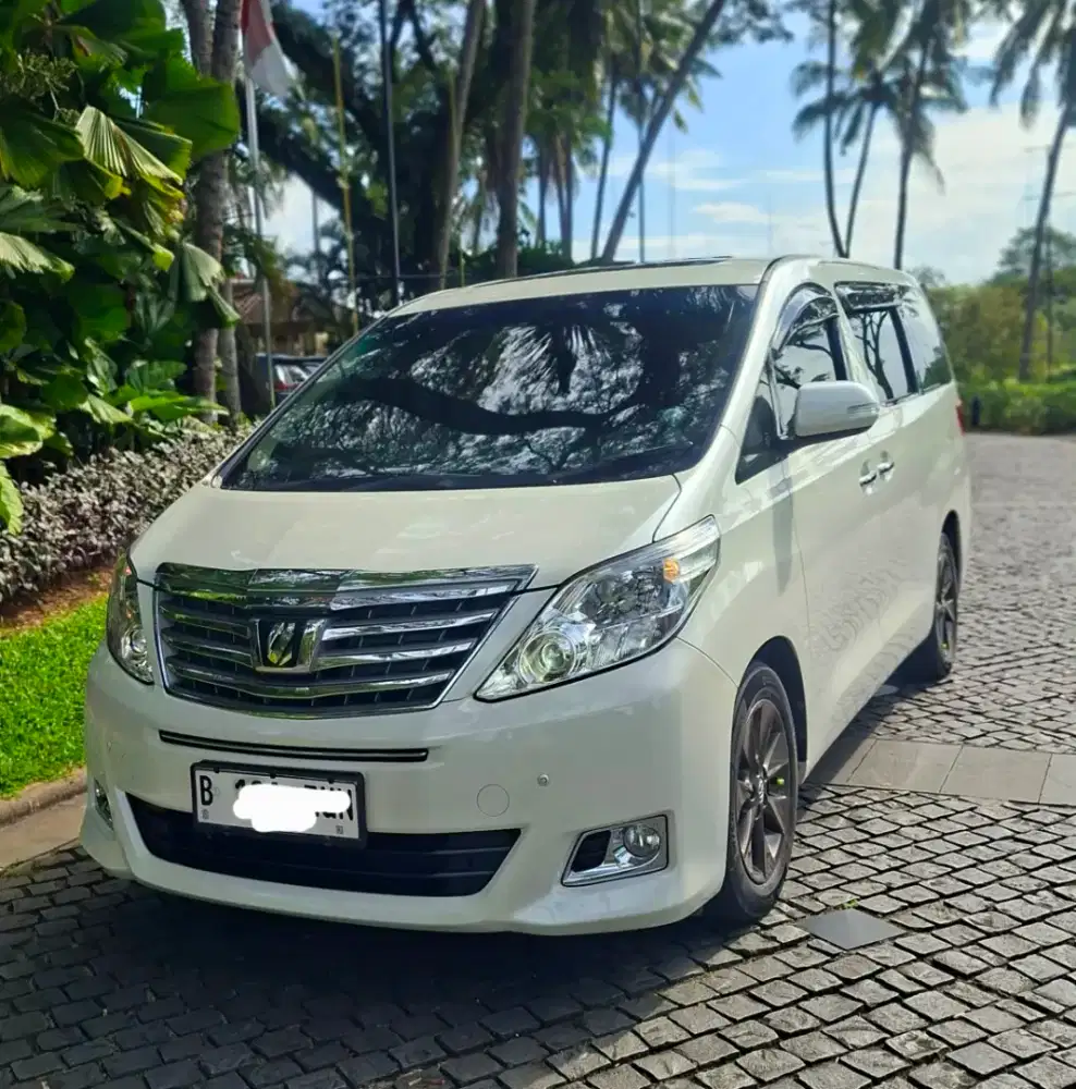 Alphard G 2013 ISTIMEWA km.98.000, Orisinil, Terawat, Pemakai Langsung