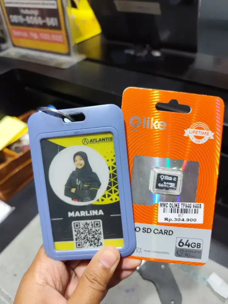 MMC OLIKE TF64 64GB C10 | ATLANTIS DAHSYAT