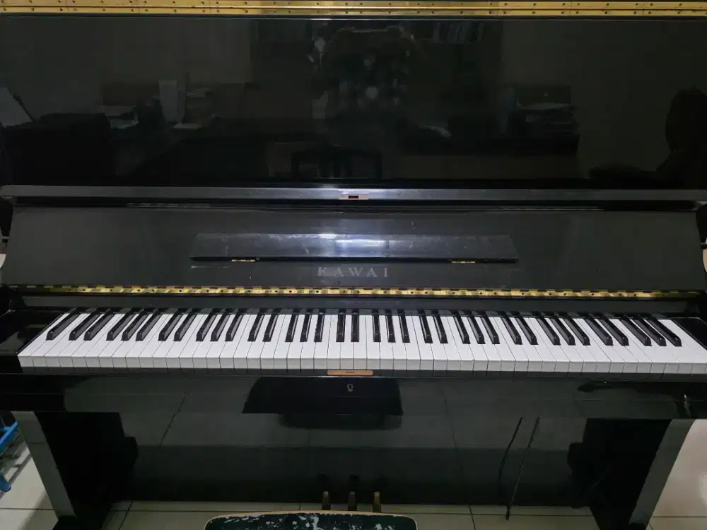 Jual piano kawai ku 3d made in japan, ok
