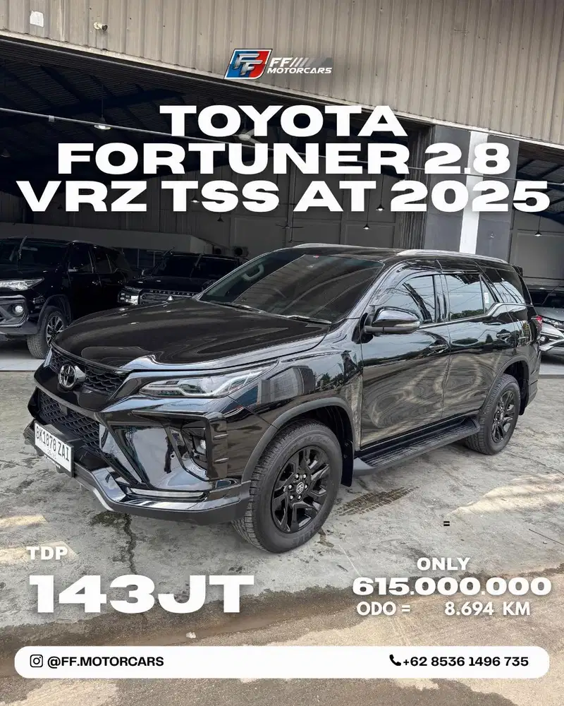 Toyota Fortuner 2.8 VRZ TSS AT 2025