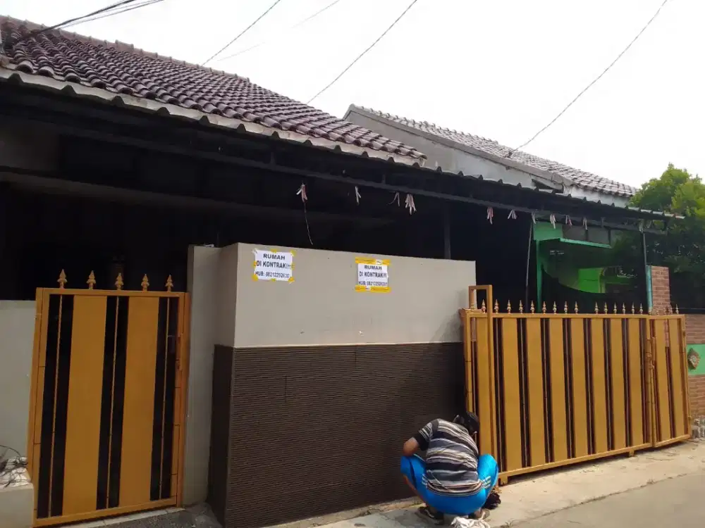 Disewakan / Dijual Rumah Mampang Depok SHM, Tanah Luas, Akses Mobil