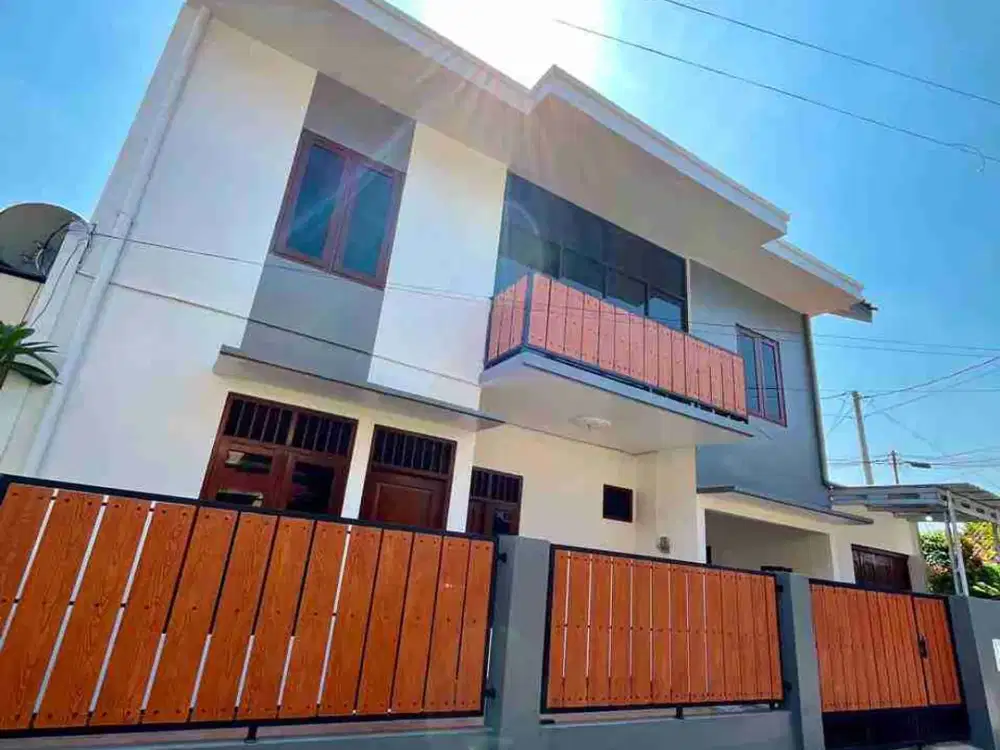 disewakan rumah 2 lantai didekat kampus stipram dan RS pku muhammadyah kota gede