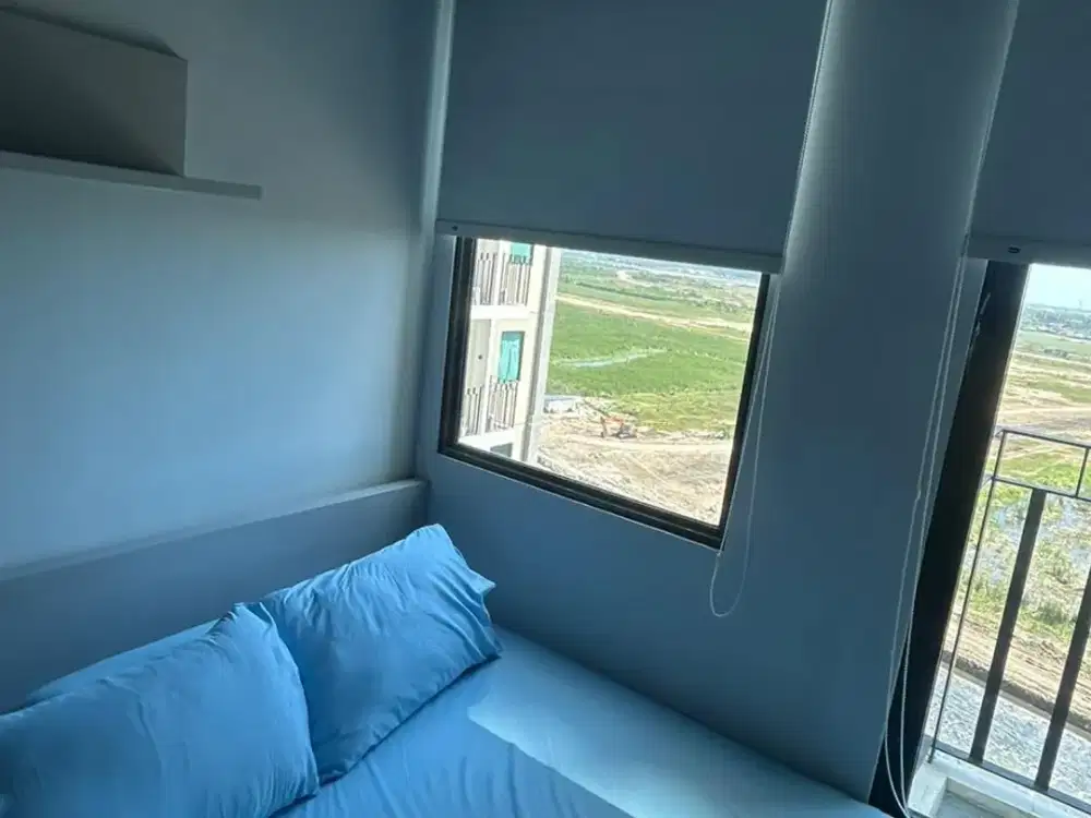 Sewa Apartemen tipe Studio Furnish di Osaka Riverview PIK2 Siap Huni Cocok untuk Pegawai atau karyawan