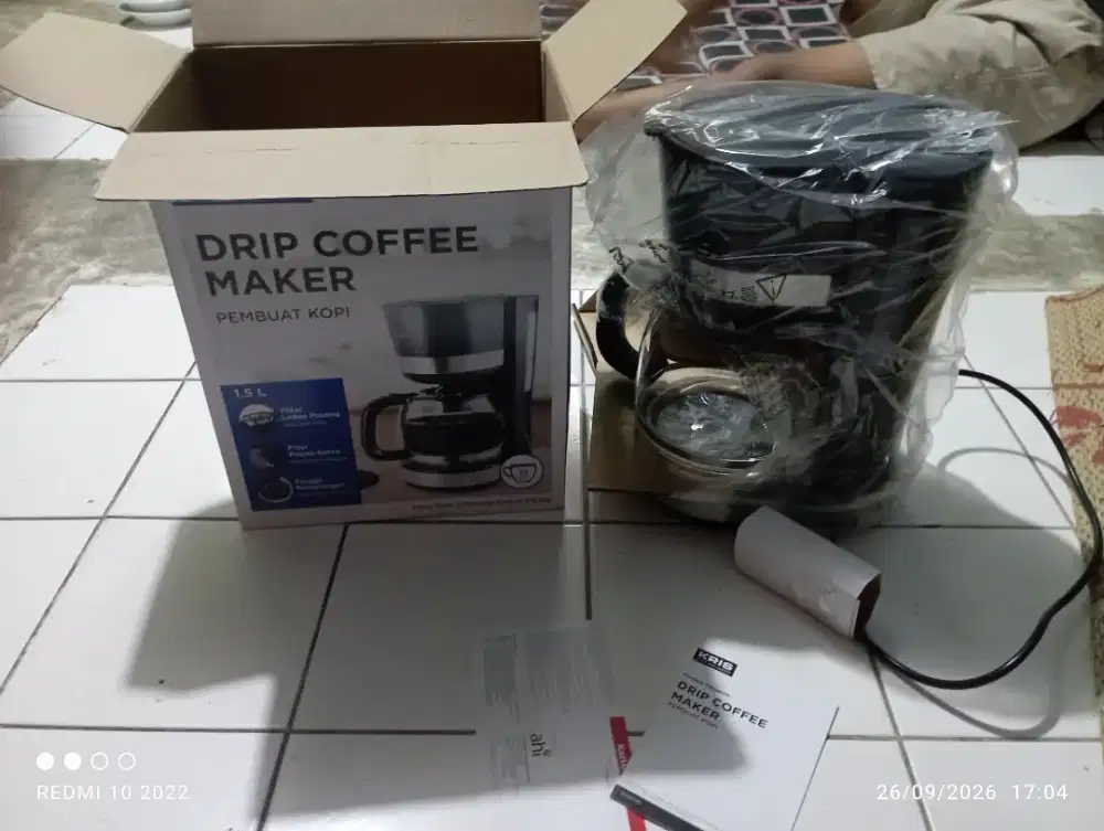WTS KRIS DRIP COFFE MAKER 1,5L