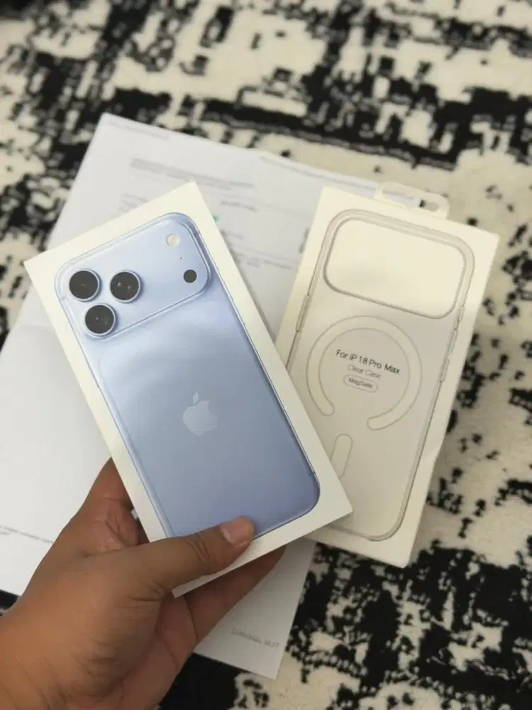 Iphone 18 promax 256gb new segel beacukai