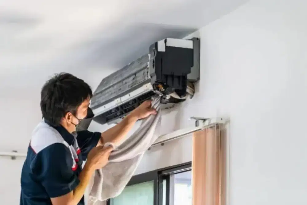Service Ac,Kulkas,Pompa Air,Mesin Cuci dan Bongkar Pasang AC.