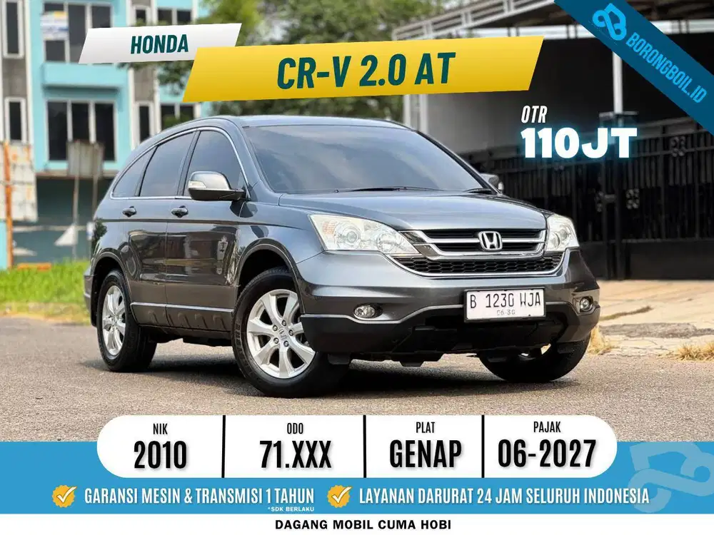 [LOW KM 70K] Honda CRV 2.0 AT 20101010