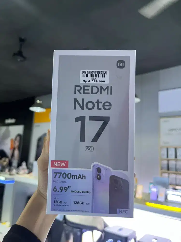 Xiaomi redmi note 17 5G 6/128gb ATLANTIS DAHSYAT