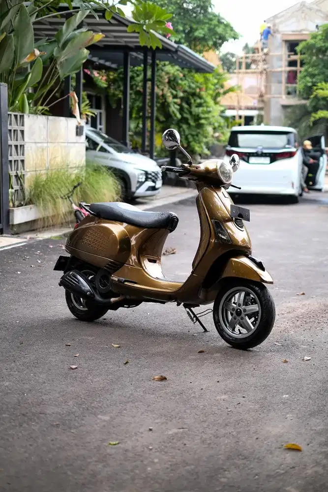 VESPA LX 150 3VIE 2013 coklat glossy