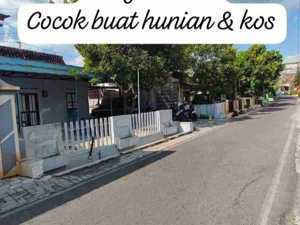 tanah bonus rumah Sragen kota dekat RS Rizky Amalia