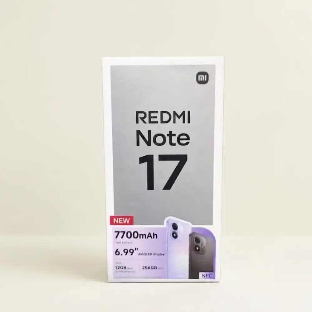 PROMO REDMI NOTE 17 6/256GB