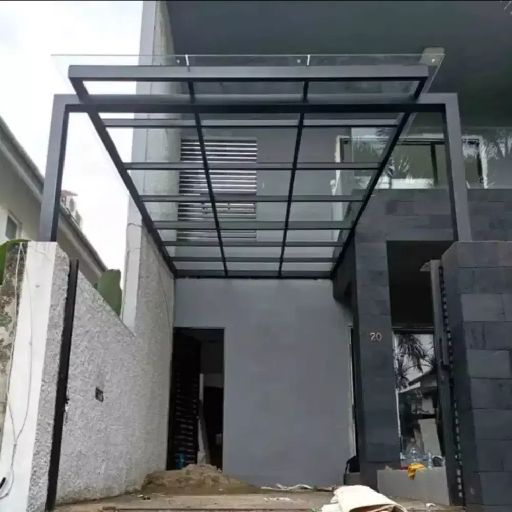 Canopy atap kaca