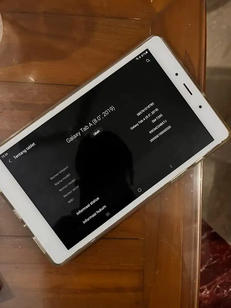 samsung tab a8 (2019)