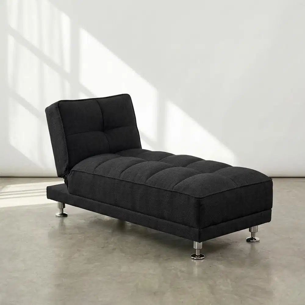 Raqad Shadow Grey Sofa Bed – Minimalist 2 Seater Sofa by Inhom