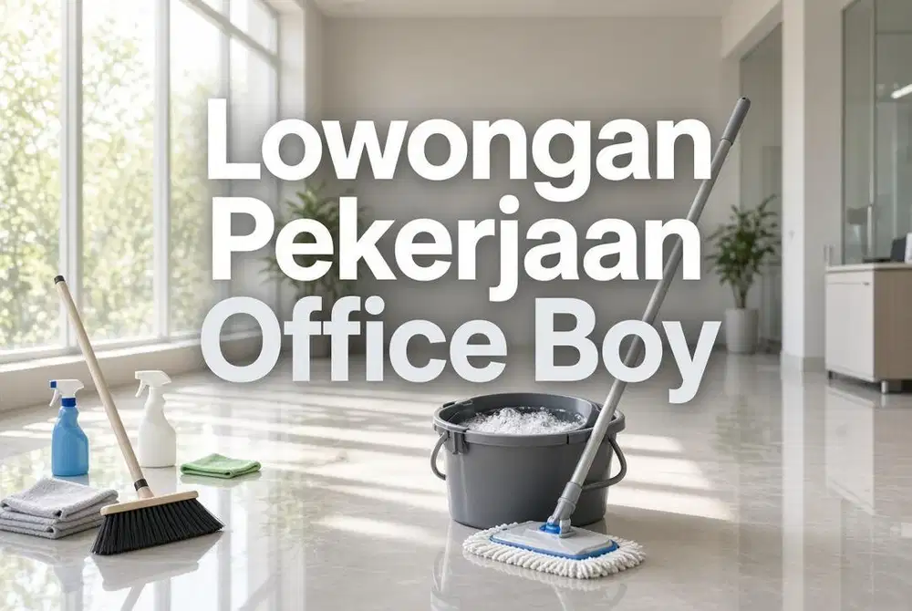 Lowongan Office Boy rangkap Helper Gudang