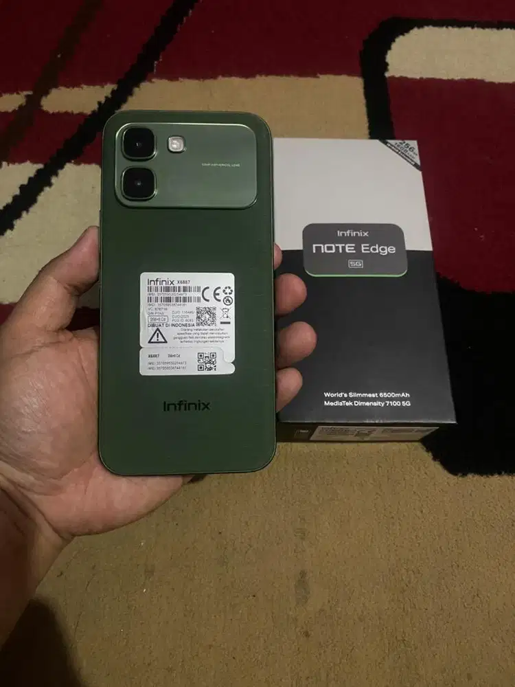 BISMILLAH INFINIX NOTE EDGE 5G RAM 8/256 FULSET MULUS