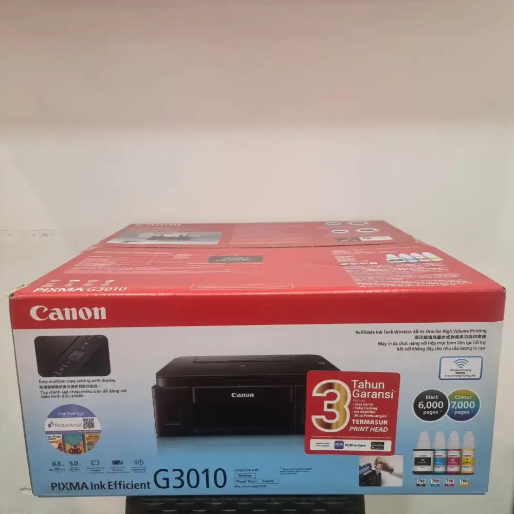 Printer Canon G3010 - Garansi Resmi