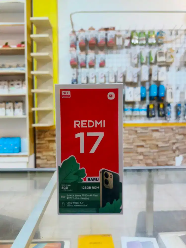 Redmi 17 4/128 Promo terbatas bisa Kredit