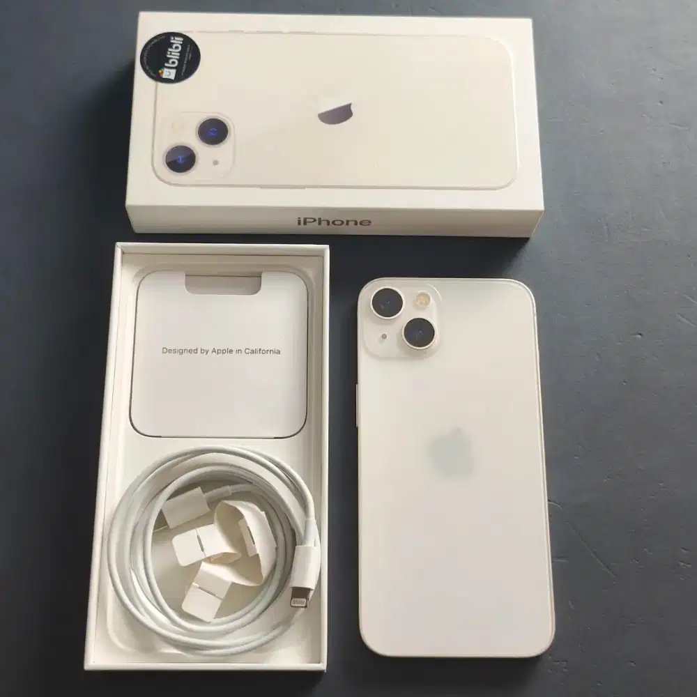 IPHONE 13 256GB STARLIGHT EX GARANSI RESMI