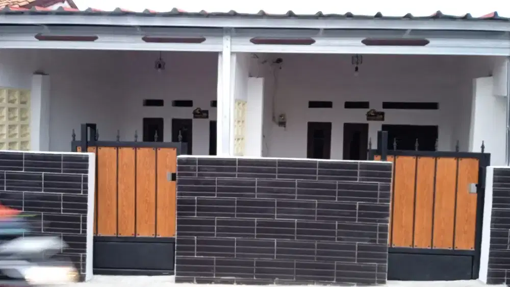 Kontrakan Tahunan Bangunan Baru Modern