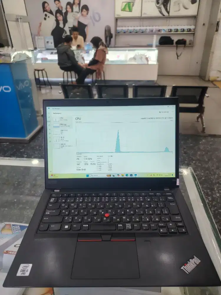 LENOVO THINKPAD X13|CORE I5 GEN10|RAM 16GB SSD 256GB|BISA KREDIT|