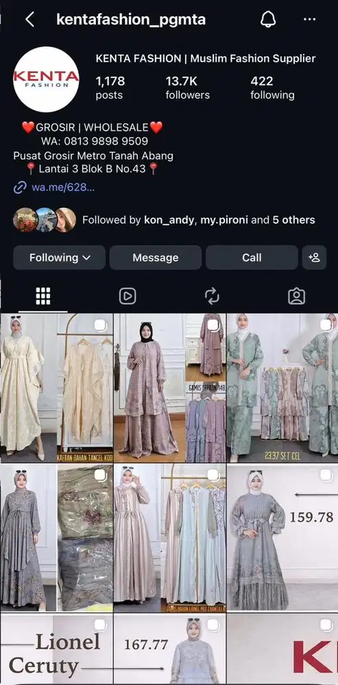 Dicari Desainer Designer Gamis Muslim Freelance