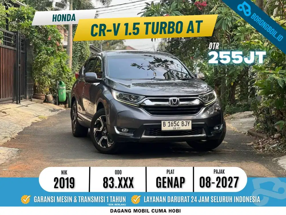 TERMURAH || Honda CRV Turbo 1.5 AT 2019