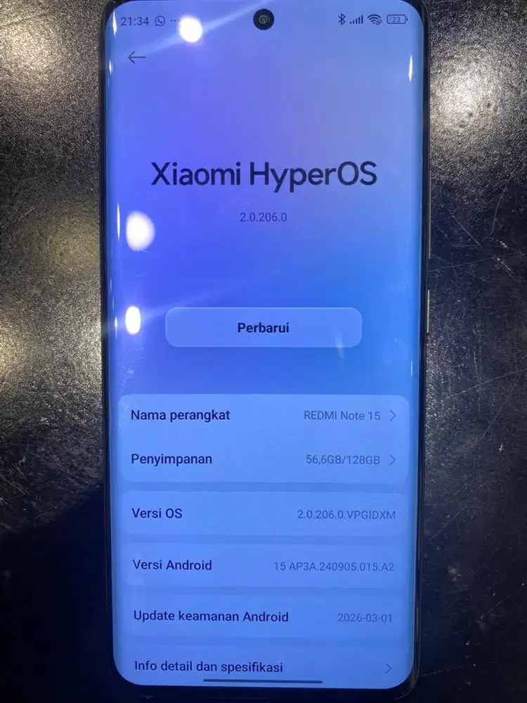 Jual XIAMOI REDMI NOTE 15 8/128