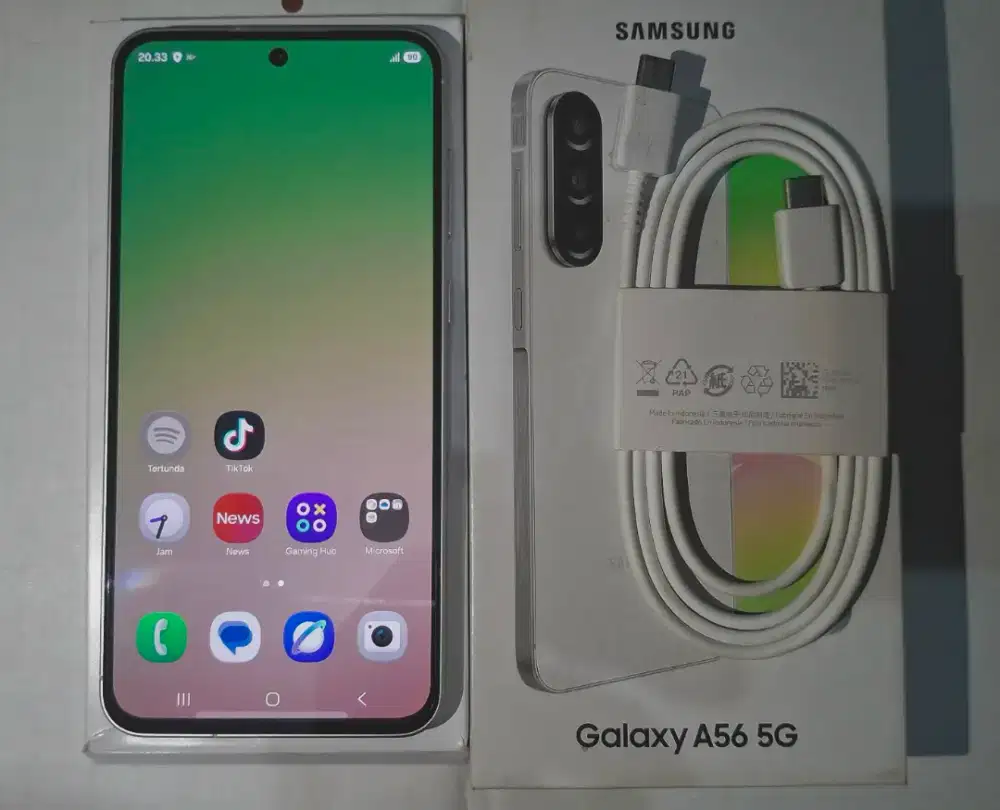 Samsung A56 5G 12/256 Fullshet Like New