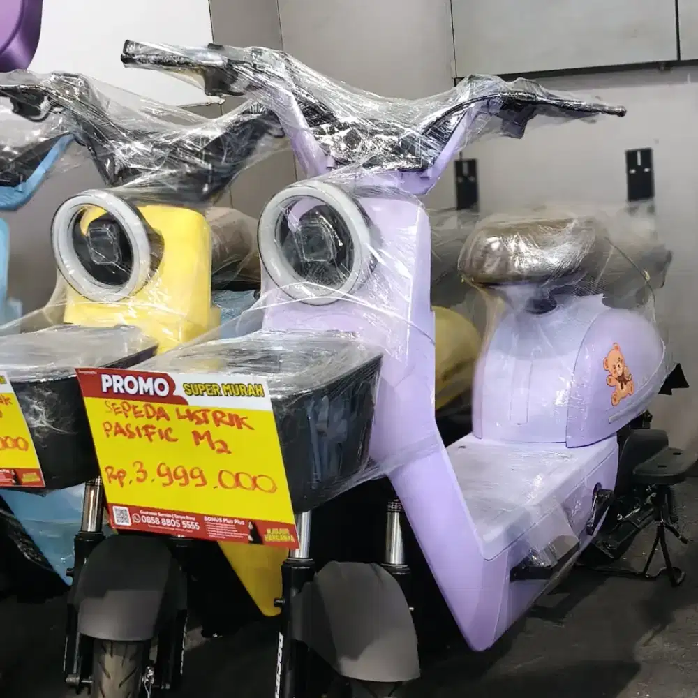 Sepeda listrik Pacifik M2 super keren cicilan mulai 450ribuan aja