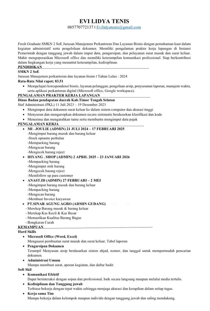 Admin Gudang || Admin Marketplace ||
