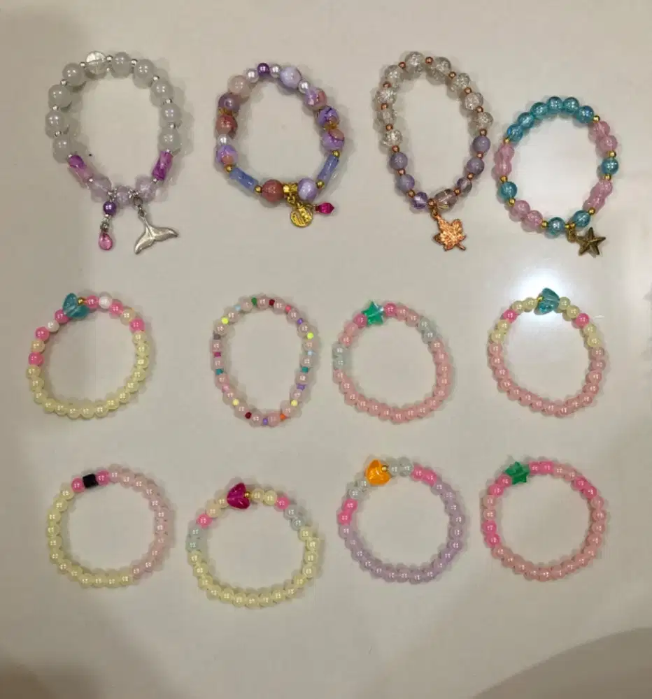 Gratis gelang manik manik