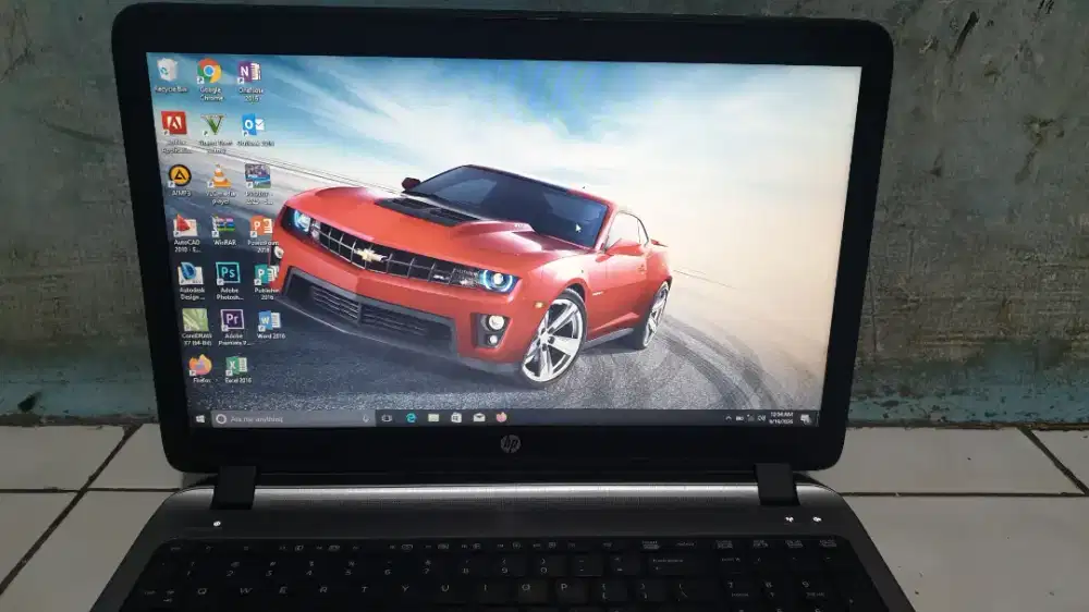Laptop Hp Probook G2 Corei5 5500u Ram8gb layar 15,6 Slim model Mulus