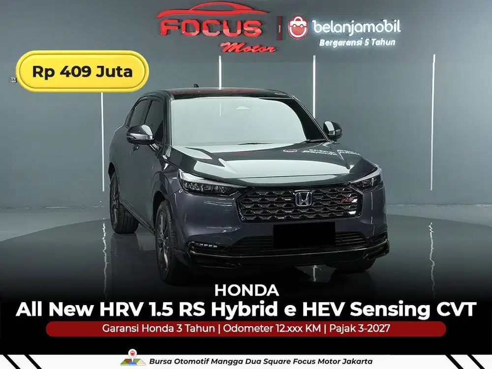 [ GARANSI 5THN ] Honda HRV HR-V HR V 1.5 RS Hybrid HEV 2024/2025/2026