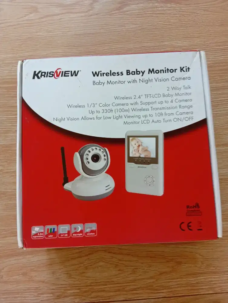 Dijual kamera monitor wireless kris kondisi minus