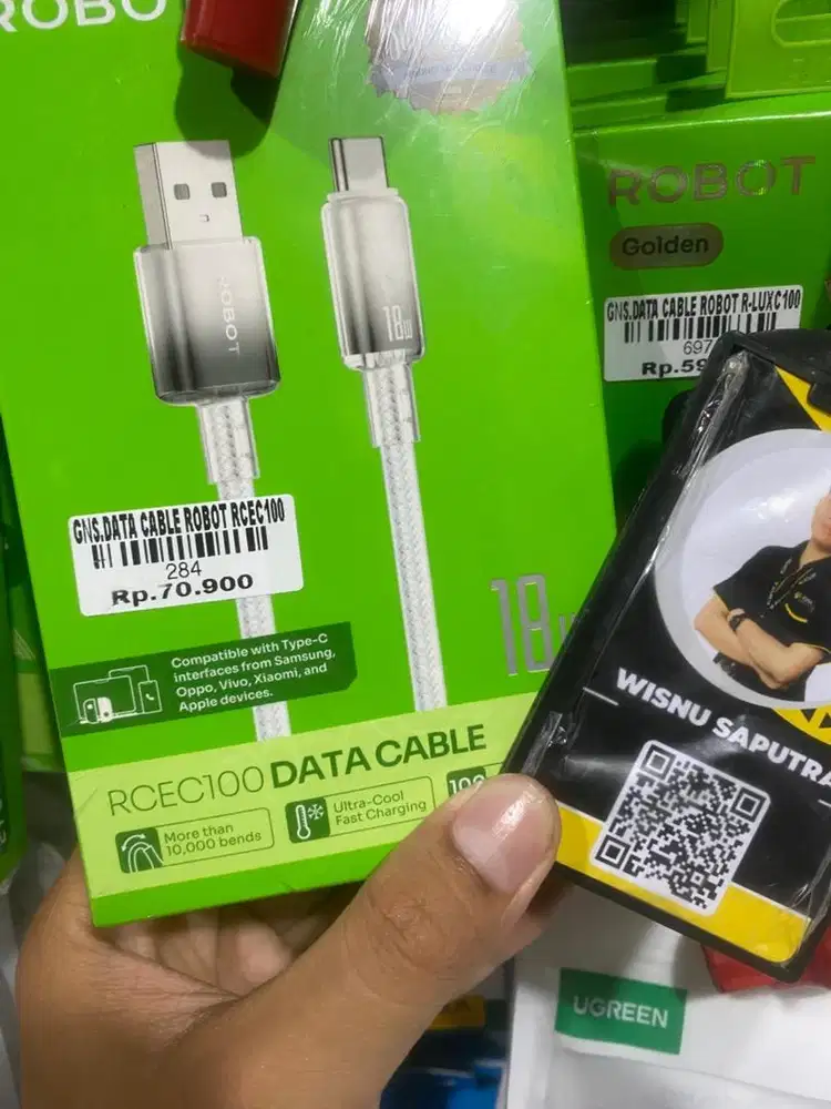 USB CABLE DATA ROBOT RCEC100|ATLANTIS DAHSYAT