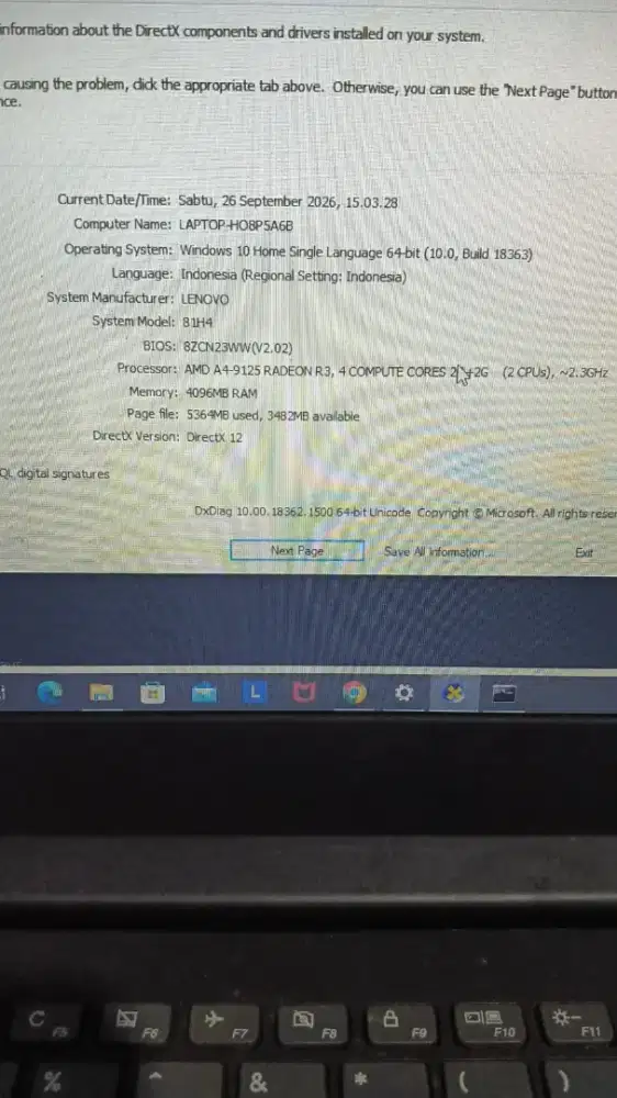 Lenovo Ideapad 130-14AST jual cepat
