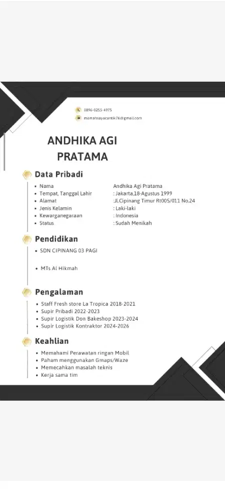 MENCARI LOWONGAN DRIVER PRIBADI