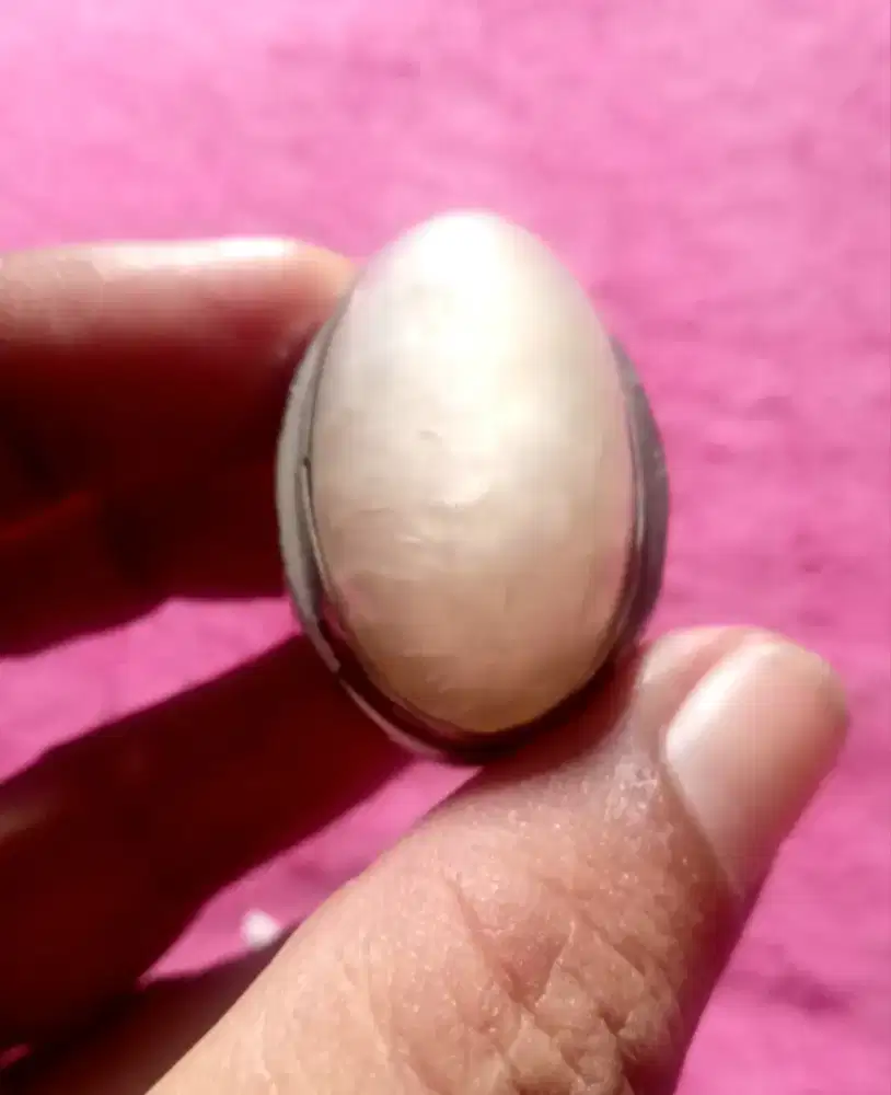 Batu cincin akik pandan kapas jumbo