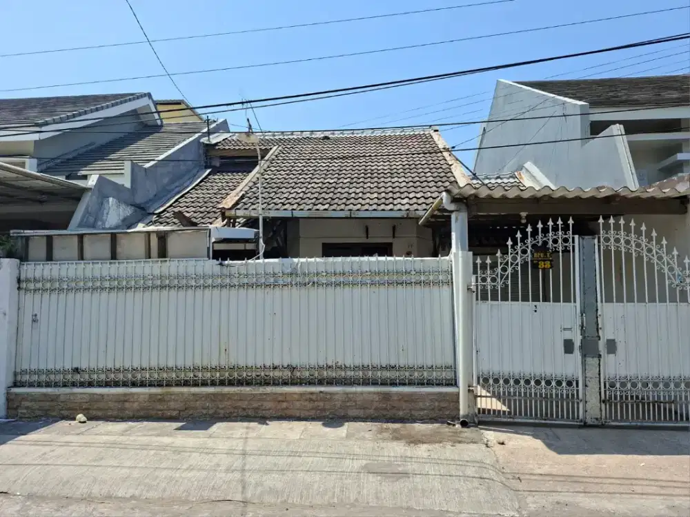 Disewakan Rumah 1 Lantai Babatan Pantai Utara