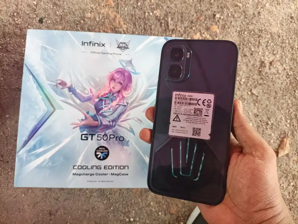 Infinix GT 50 pro 5G Ram 12/256 Lengkap sebulan pakai mulus ori