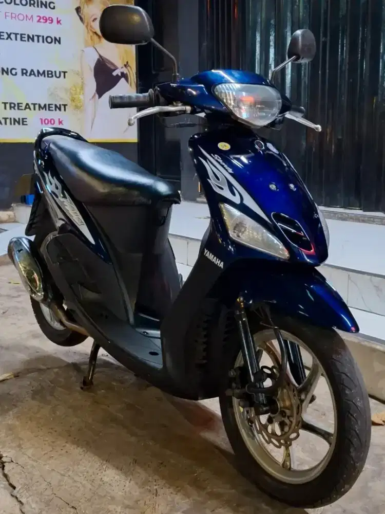 Mio sporty non step tahun 2005 asli biru