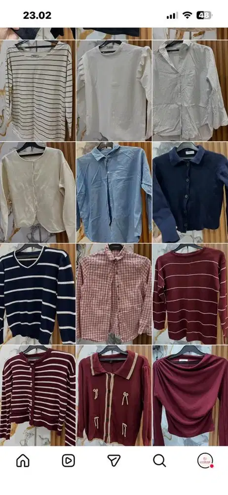 BAJU ATASAN SUPER BAGUS DAN GEN Z BANGETT