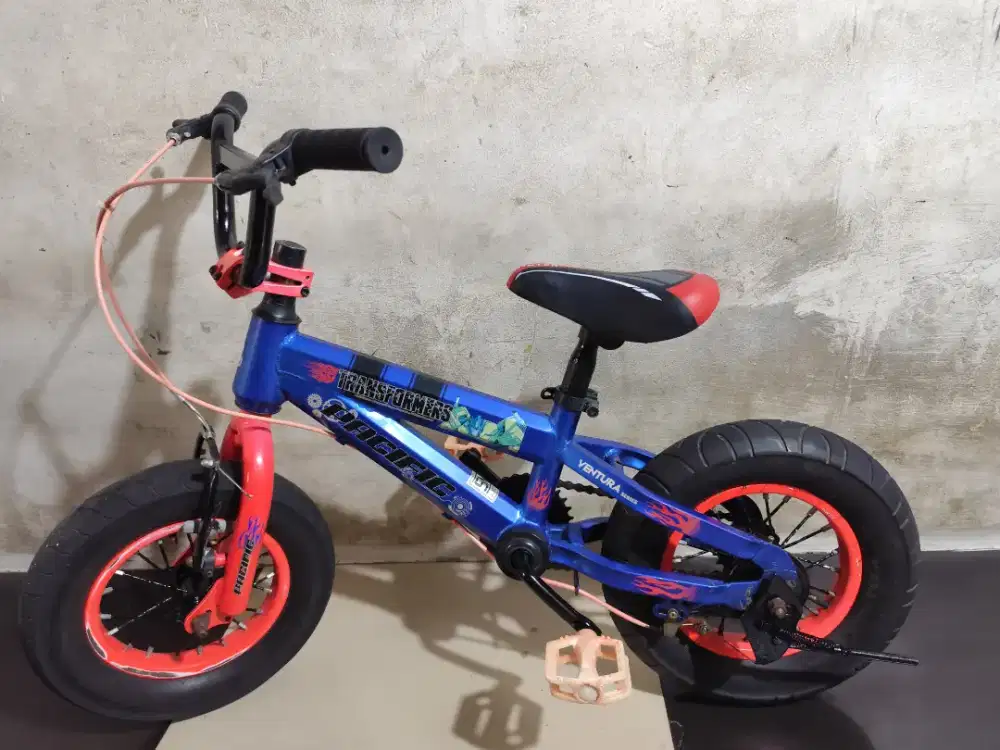 Sepeda bmx Pacific ukuran 12 ban jumbo siap pakai