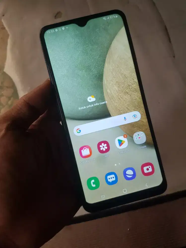 Samsung a12 ram4/64gb orian hp casan
