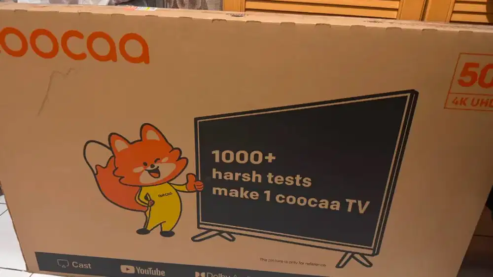 Merk coocaa 50inc BARU